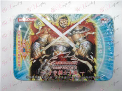 Genuine Tin Yu-Gi-Oh! Accessories Card (cross swords fujiki group)