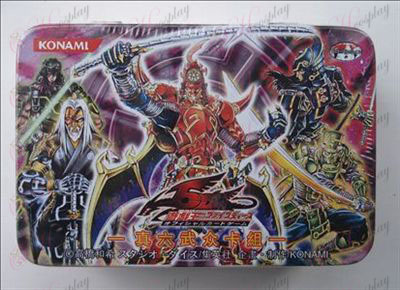 Tin Genuine Yu-Gi-Oh! Acessórios Card (Verdadeira plataforma Six Samurai)