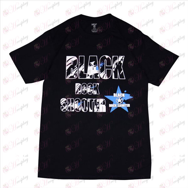부족 록 슈터 부속품T 셔츠 (블랙)