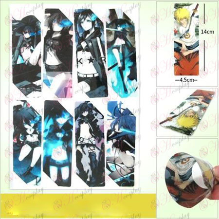 SQ015-Lack Rock Shooter Accessories anime big Bookmarks (5 version of the price)
