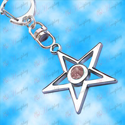 Lack Rock Shooter Accessories pentacle hanging buckle (Pink)