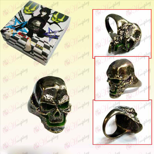 Falta Rock Shooter AccessoriesBleach Acessórios Skull Ring