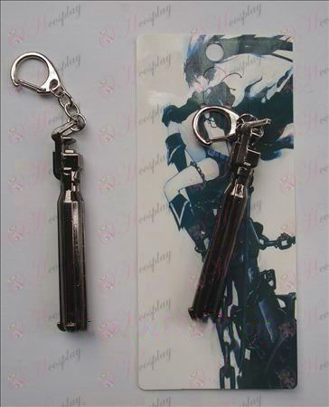Lack Rock Shooter Accessories Cannon Keychain