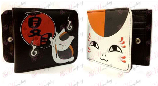 Natsume cat teacher fold wallet