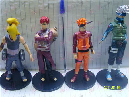 Ultra-színű négy alap modell Naruto Doll