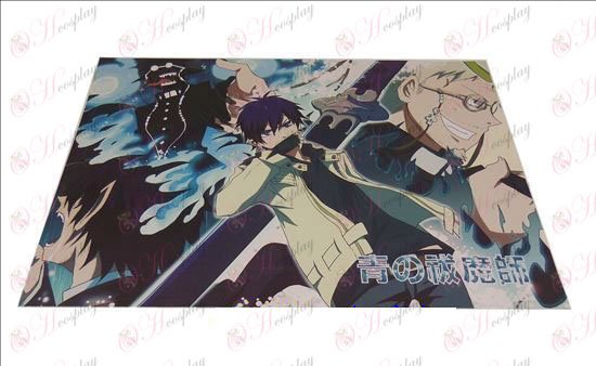 D42 * 29Blue Exorcist Accessories embossed posters (8)