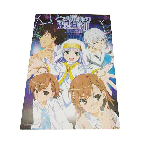 42 * 29A Certain Magical Index Accessories embossed posters (8 / set)