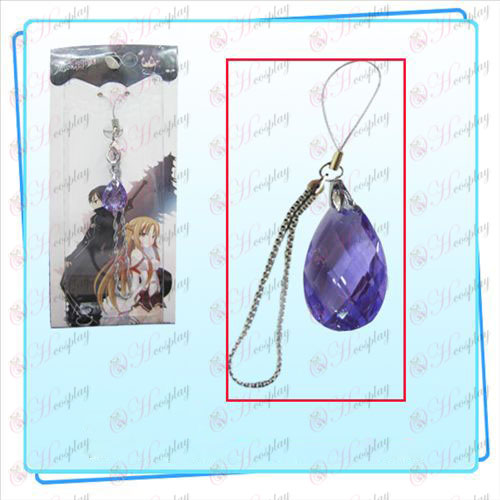 Schwert Art Online Zubehör Bekleidung Kazuto Asuna Telefon Knoten des Herzens (purple