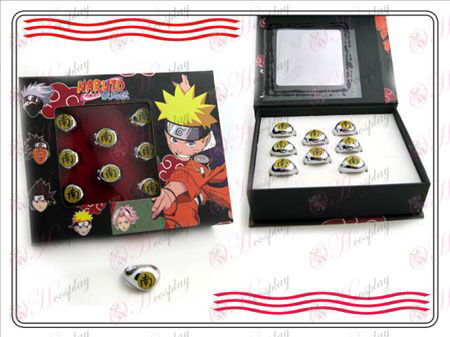 Naruto Xiao Organização box (Sul) Anel Palavra