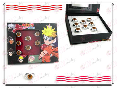 Naruto Organización Xiao caja (cero) anillo de carácter