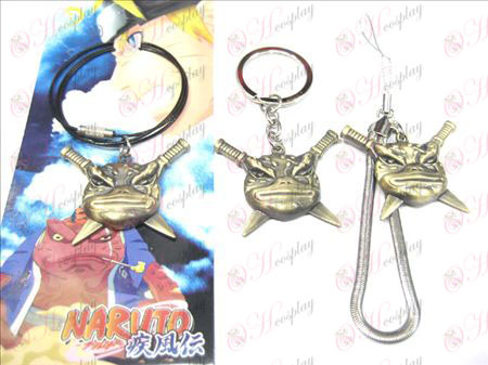 Naruto Bunta Toad Schlüsselanhänger (Bronze)