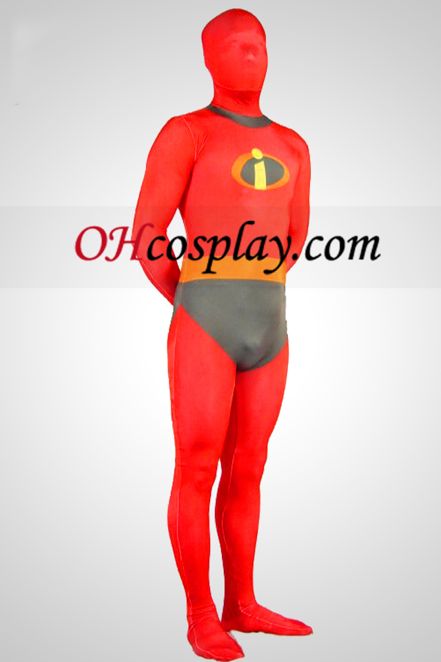 Το κοστούμι Incredibles Lycra Spandex Superhero Zentai