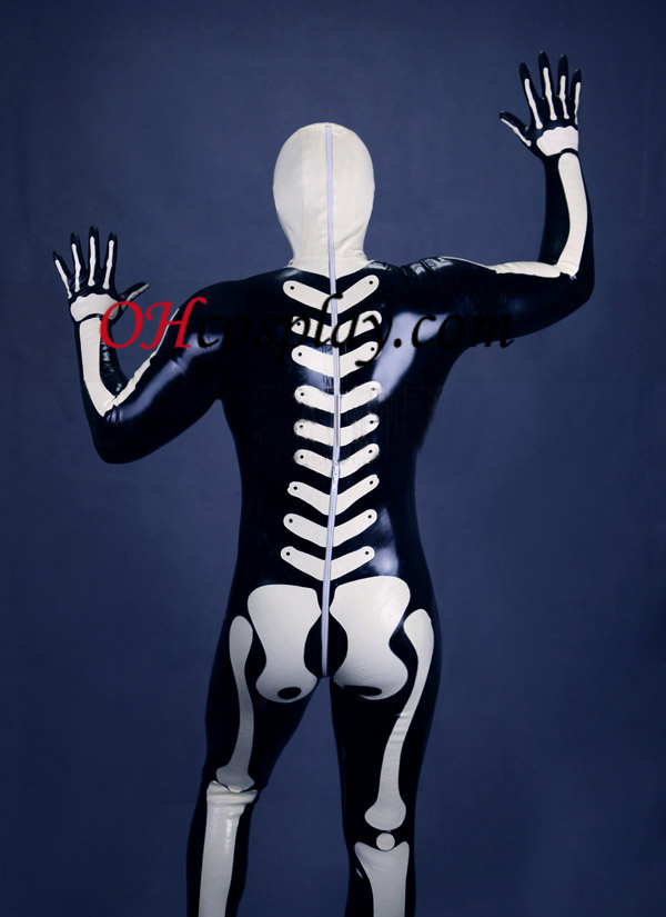 2013 New Skeleton Zentai Suit