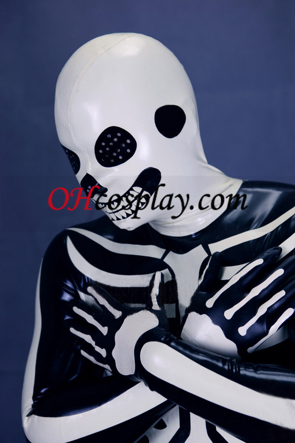 2013 New Skeleton Зентай Suit