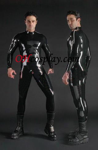 Long Sleeves Latex Catsuit