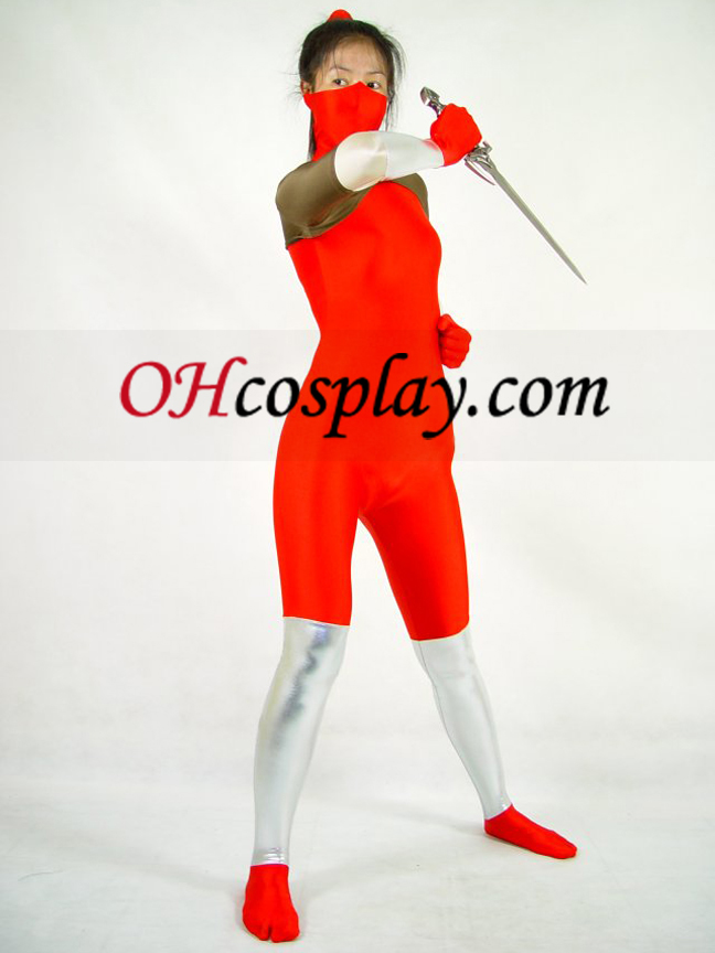 אדום לייקרה Cosplay תלבושות