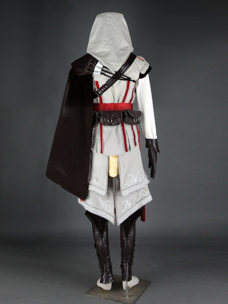 Assassin\'s Creed II Ezio Costumes (White) - Cosplay Deluxe