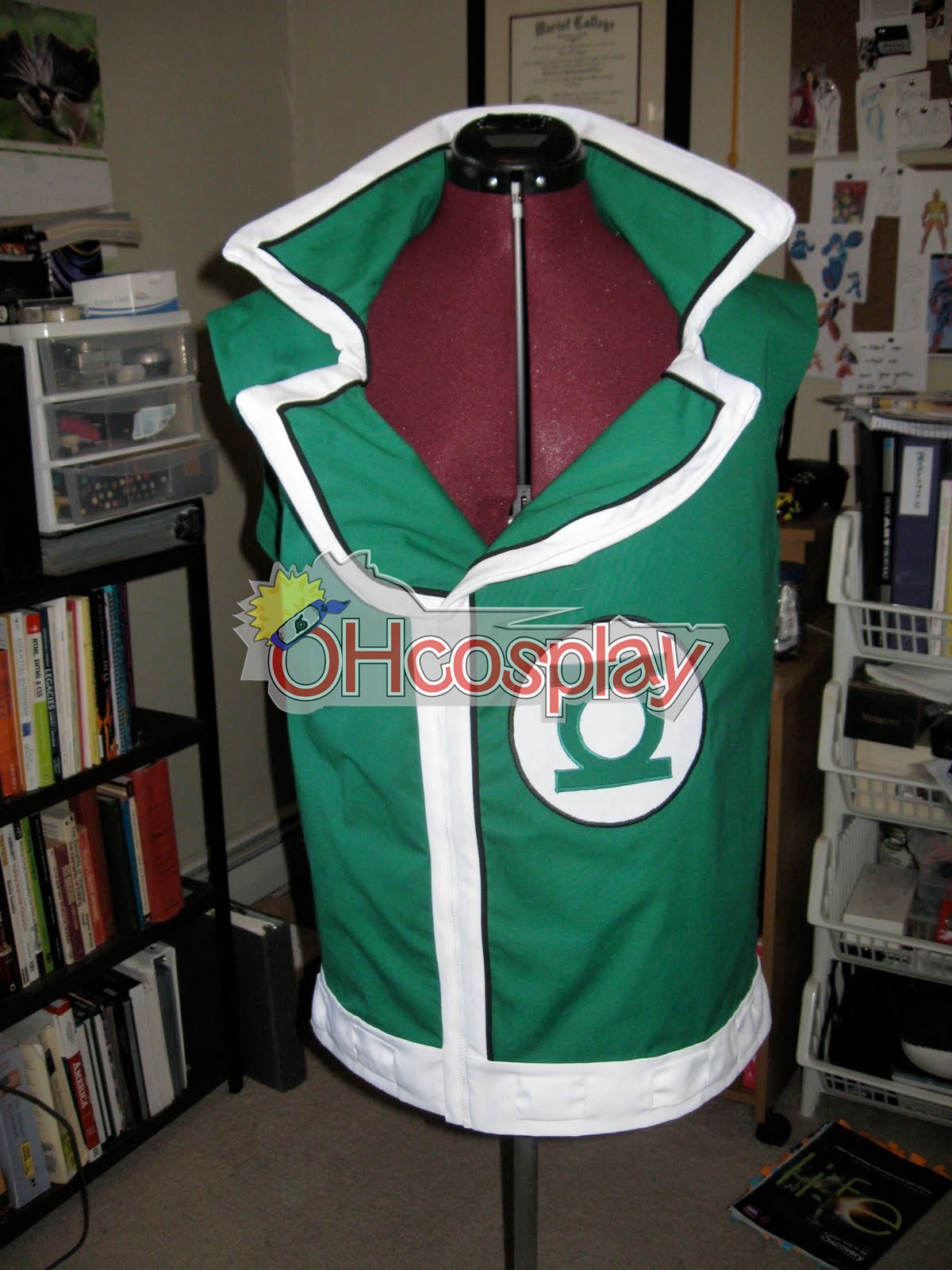 Guy Gardner Green Lantern Vest Cosplay костюми