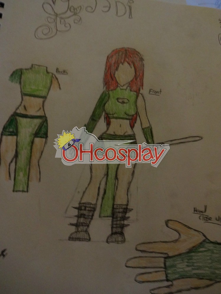 Poison Ivy Jedi Cosplay костюми