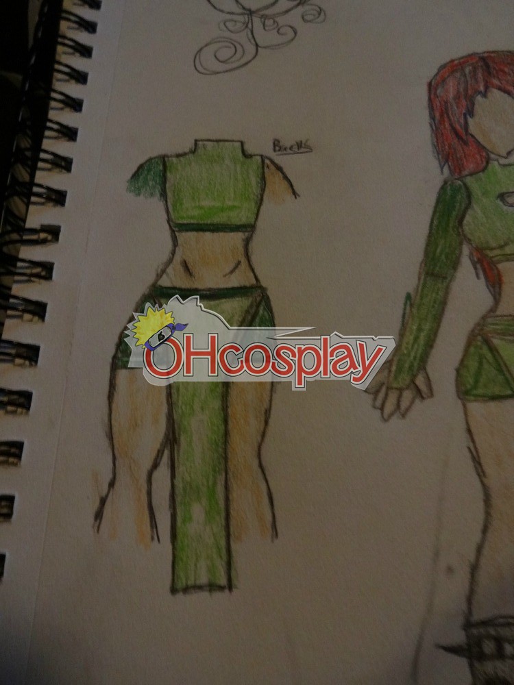 Poison Ivy Jedi Cosplay костюми