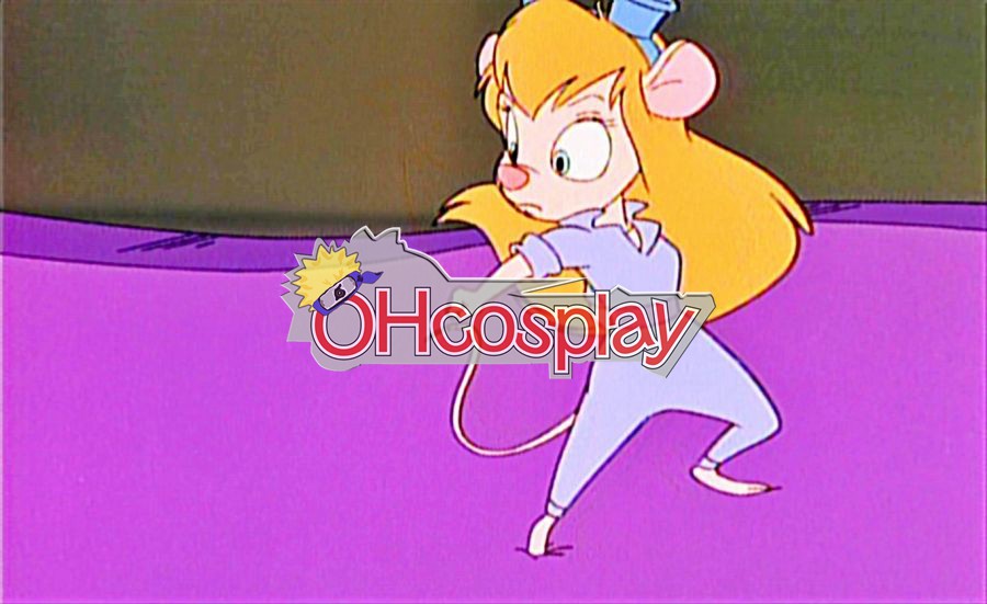 Chip and Dale Rescue Rangers Gadget Hackwrench Cosplay Kostymer EGR0001