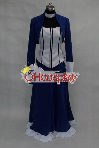 BioShock 3 Infinite Elizabeth Blue Dress Cosplay Kostymer