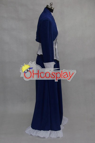 BioShock 3 Infinite Elizabeth Blue Dress Cosplay Kostymer