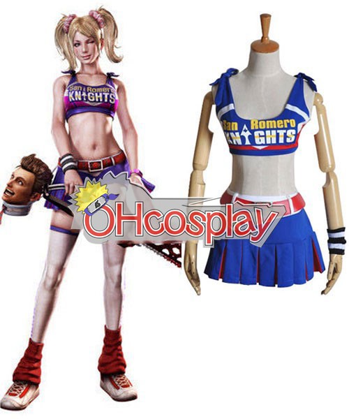 Lollipop Chainsaw Juliet Kostüm klassische Faschingskostüme Cosplay Kostüme
