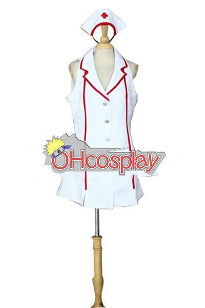 Costumi Carnevale League of Legends Nurse Akali Cosplay Costume