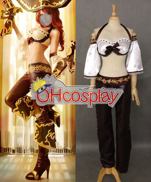 League of Legends Cosplay Classic Miss Fortune Cosplay Costume