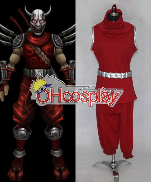 Лигата на Легенди костюми Blood Moon Shen Cosplay костюми
