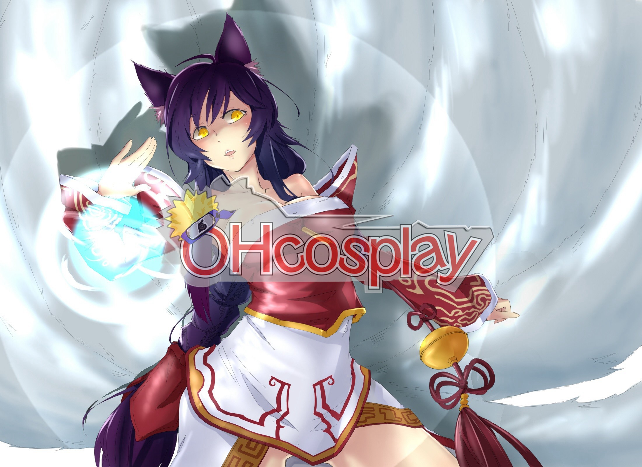 League of Legends Ahri Cosplay Costumes