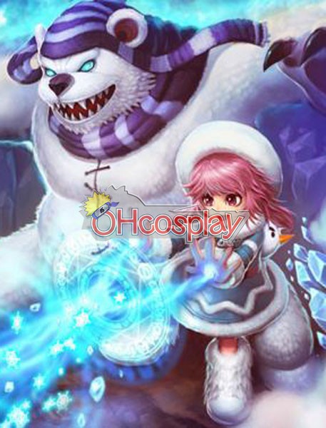 League of Legends Costumes Annie Frostfire Skin Cosplay Costume