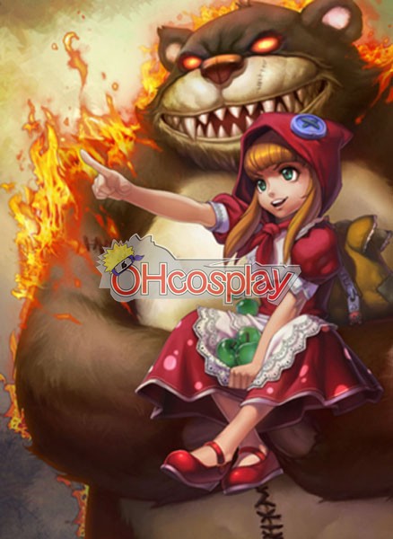 League of Legends Costumes Annie Red Riding Skin Cosplay Costume