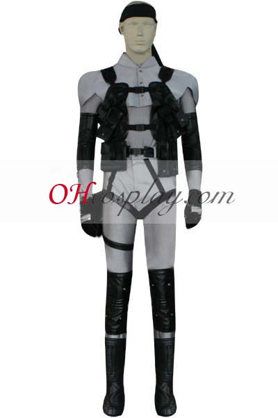 Metal Gear Solid Kostymer 2 Solid Snake Cosplay Kostymer