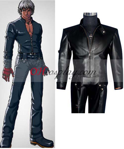 The King of Fighters' 98 K Cosplay Kostymer(Only Jacket with our text on back)