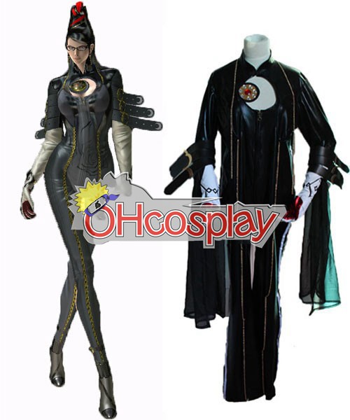 Bayonetta Juego cosplay traje de Halloween