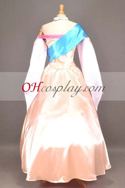 Anastasia Princess Dress Cosplay костюми + Бижута