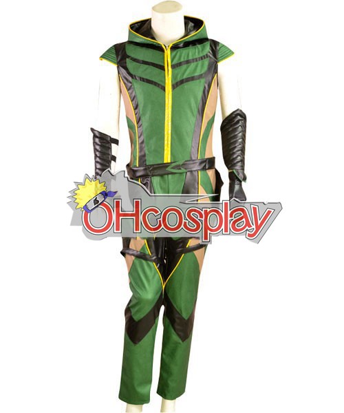 Green Arrow Leather Cosplay костюми
