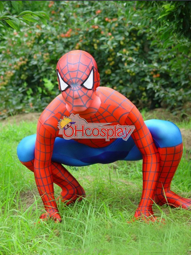 Marvel Costumes Spiderman Classic Suit Cosplay Costume