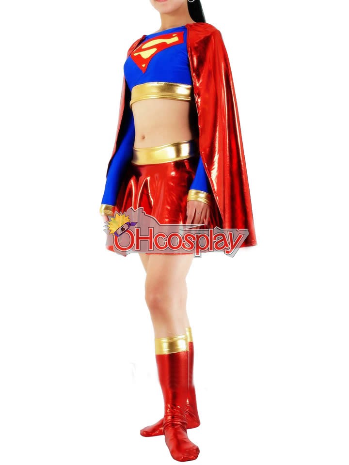 DC Supergirl Red udklædning Fastelavn Kostumer