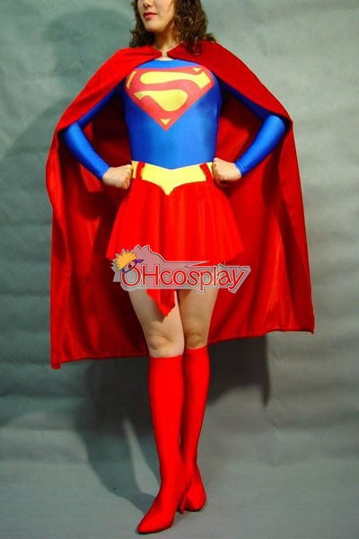 DC Superwoman Classic Red Cosplay костюми