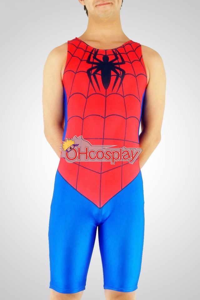 Марвел костюми Spiderman Упражнение Носете Cosplay костюми