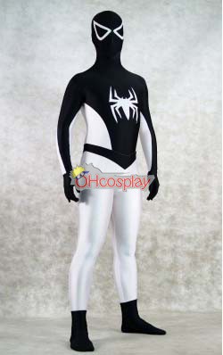 Марвел костюми Spiderman черно и бяло Cosplay костюми
