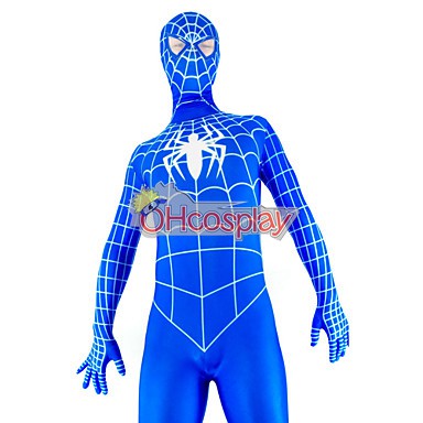 Марвел костюми Spiderman Blue Cosplay костюми