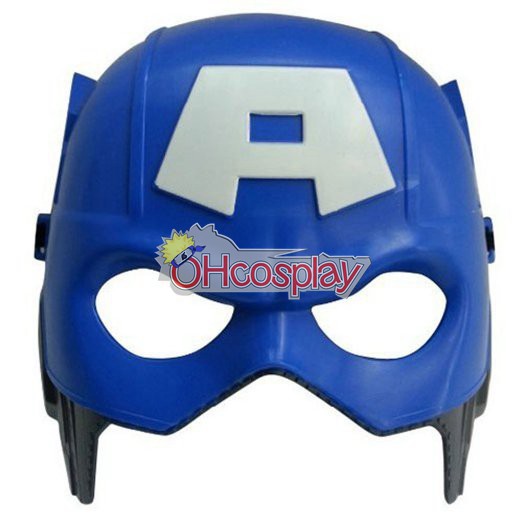 Máscara Capitán América Cosplay