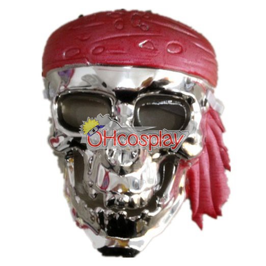 Pirates Of The Caribbean udklædning Mask silvery