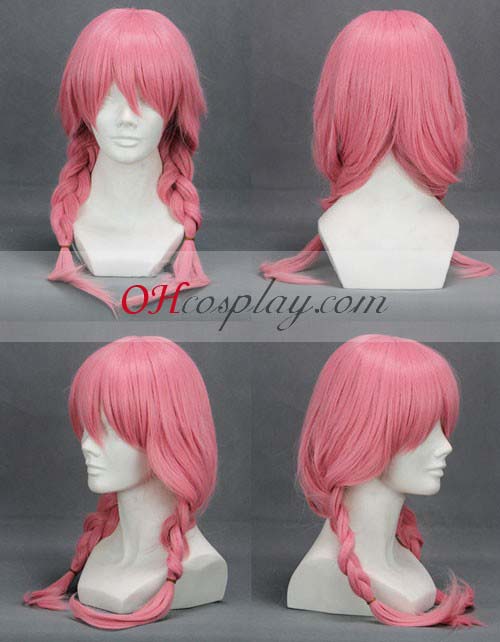 Inu x Boku SS Roromiya Karuta cosplay peluca rosa-234B