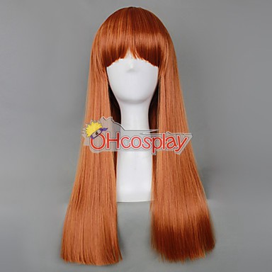 Universal Red Brown 60cm Long Wig-032E
