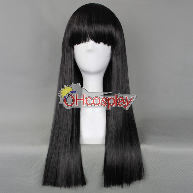 Universal Black 60cm Long Wig-032D